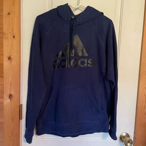Adidas Womens hooded sweatshirt size M
Blue